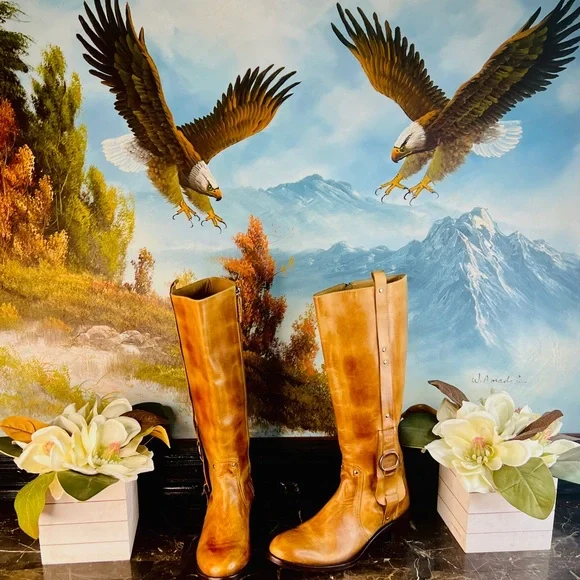 💋 Lucchese Vintage Style Charlie 1 Horse I-4671 cowboy western boots 6 RARE 💋 - Picture 11 of 12